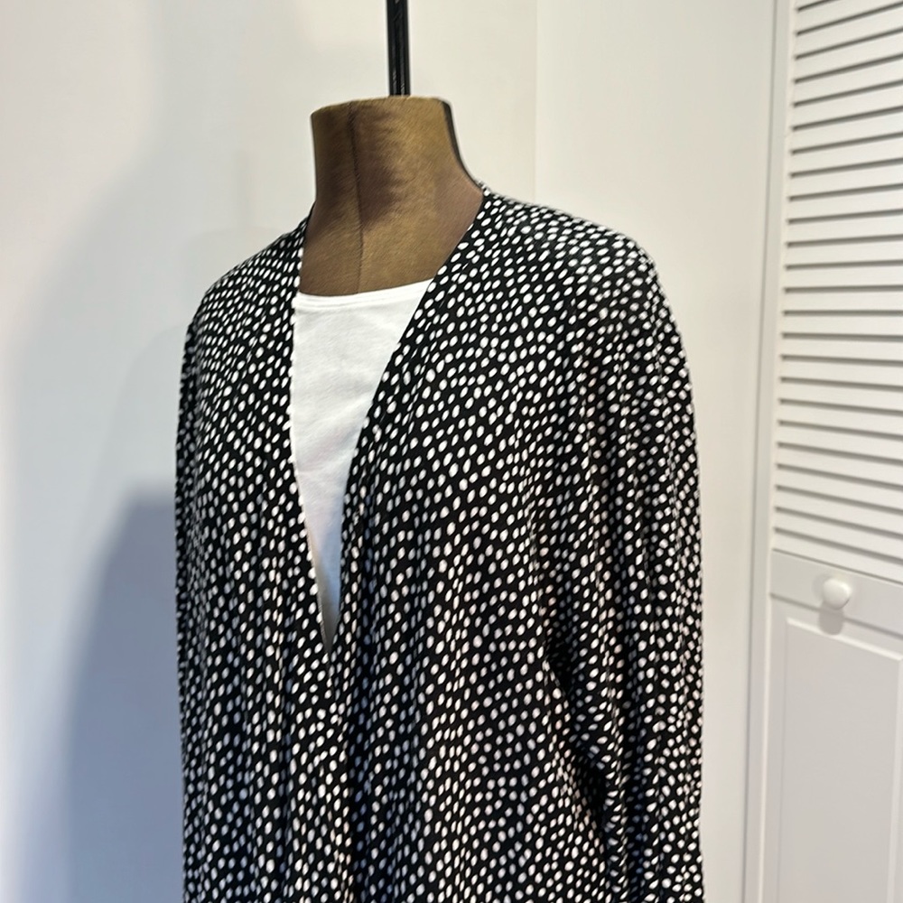 Talbots Open Front Longline Cardigan & T-Shirt((S… - image 2
